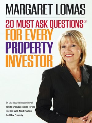 cover image of 20 Must Ask Questions for Every Property Investor